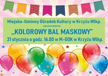 Kolorowy Bal Maskowy