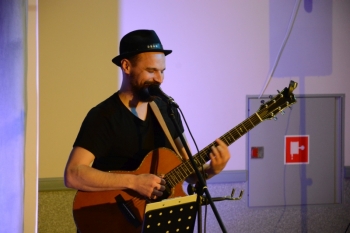 Wernisaż wystawy prac Krzysztofa Szpakowskiego oraz koncert Michała Kowalonka