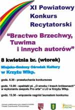 Powiatowy Konkurs Recytatorski