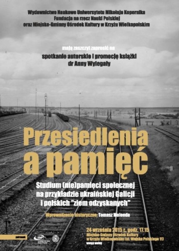Spotkanie autorskie i promocja książki dr Anny Wylegały