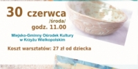 Plakat warsztatów