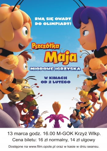 Opolskie Kino Objazdowe - PSZCZÓŁKA MAJA - MIODOWE IGRZYSKA