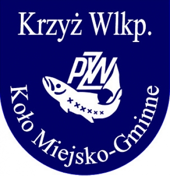 Na zdjęciu znajduje się Logo PZW w Krzyżu Wielkopolskim